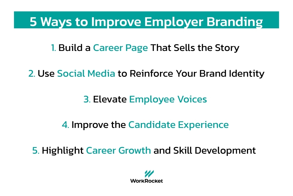 5 ways to improve employer branding